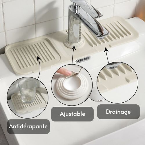 Tapis en silicone anti-éclaboussures SplashStop™ ( 1 acheté = 1 offert )